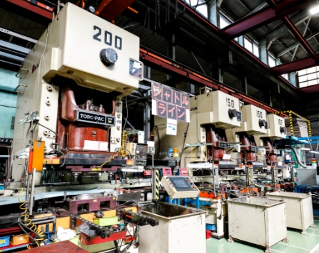 ロボットプレス加工ライン